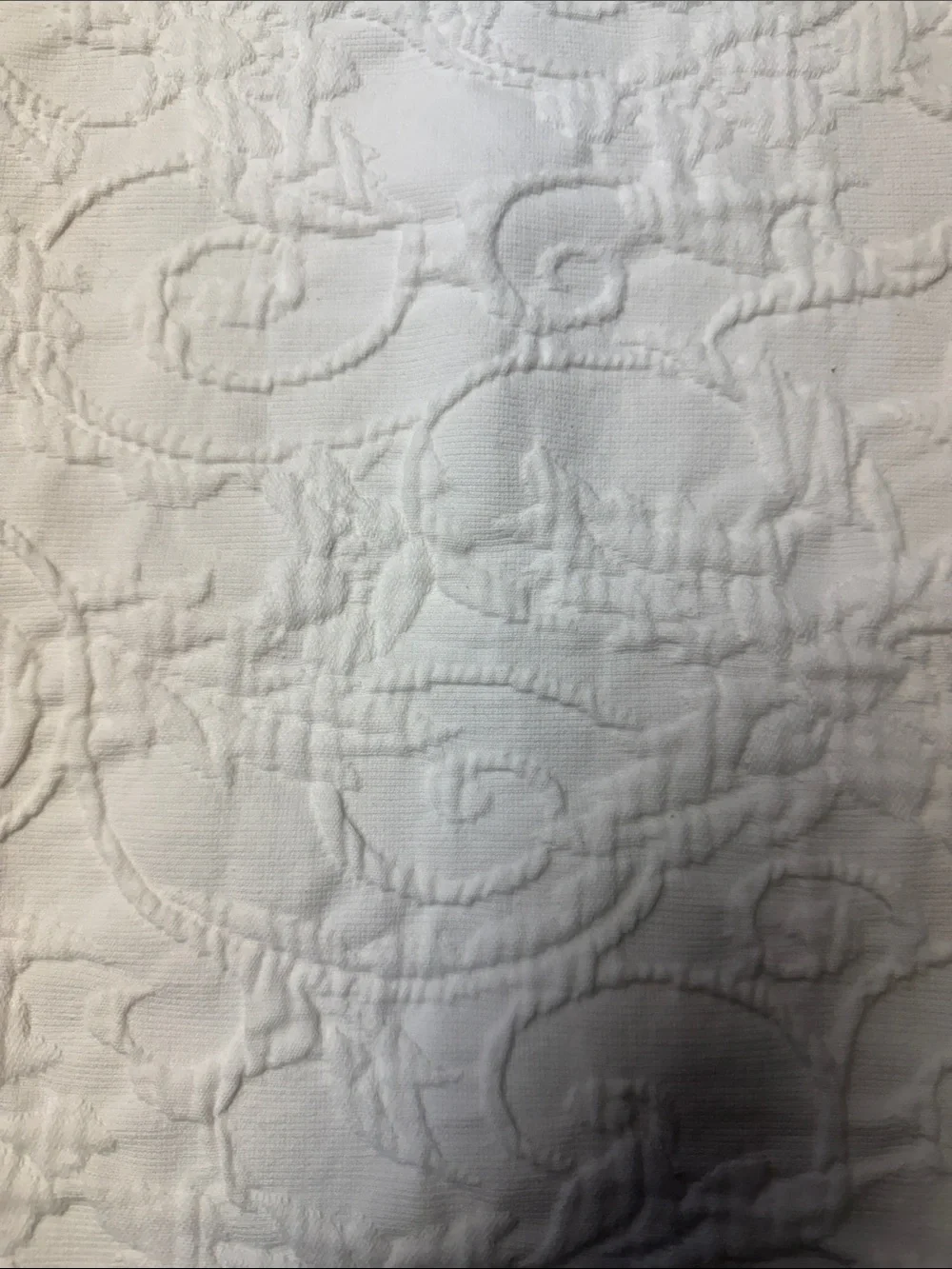 2 Pottery Barn ivory Maltese Euro shams